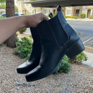 Target black booties
